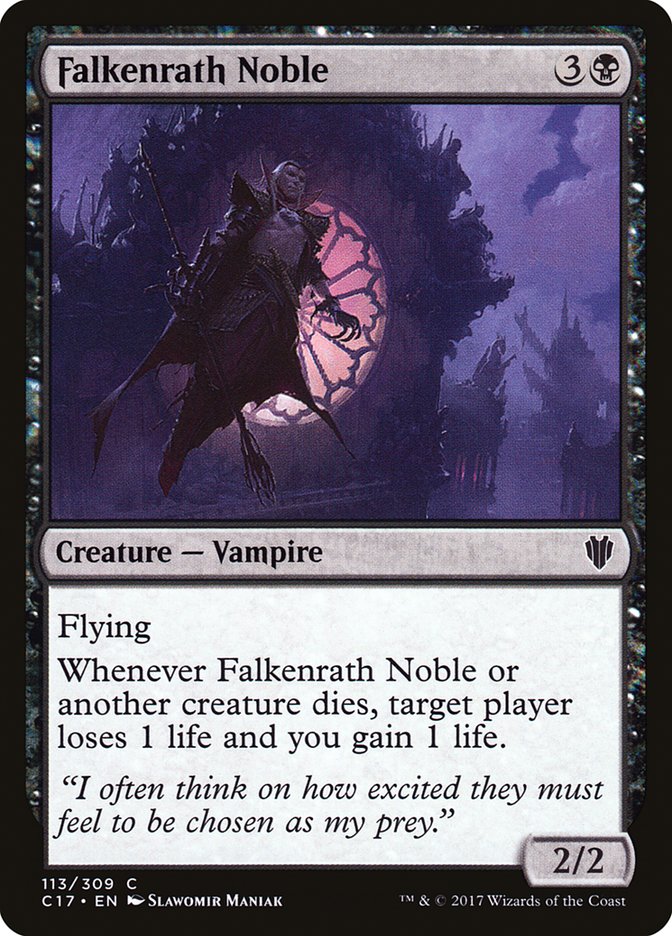 Falkenrath Noble [Commander 2017] | Game Haven TX