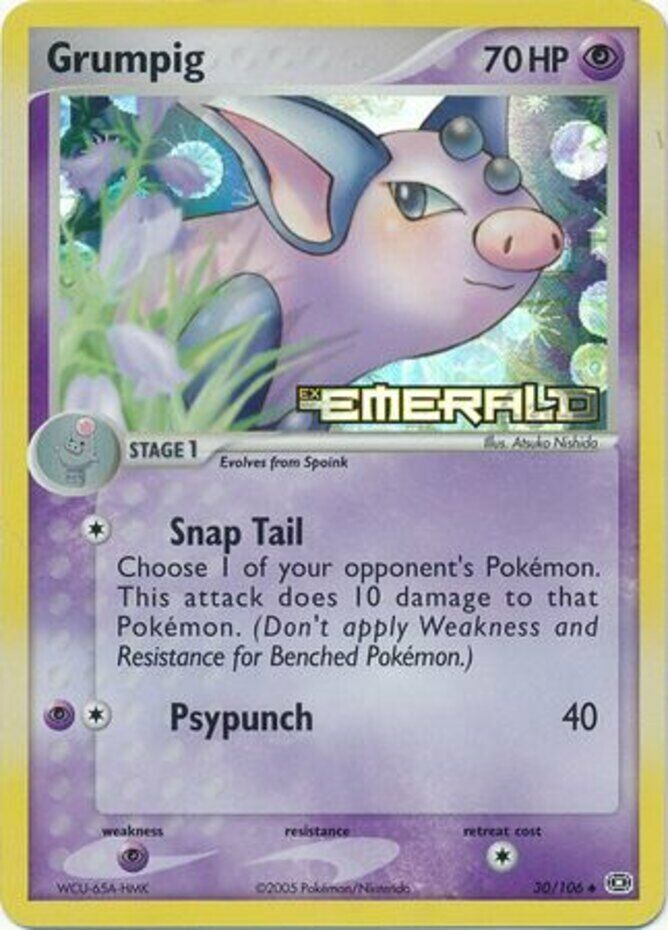 Grumpig (30/106) (Stamped) [EX: Emerald] | Game Haven TX