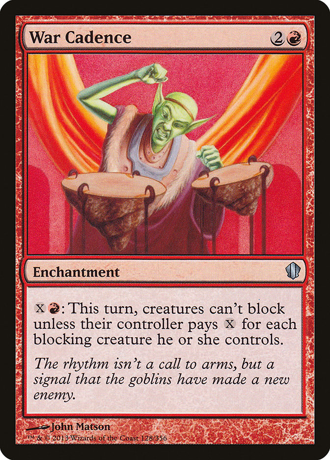 War Cadence [Commander 2013] | Game Haven TX