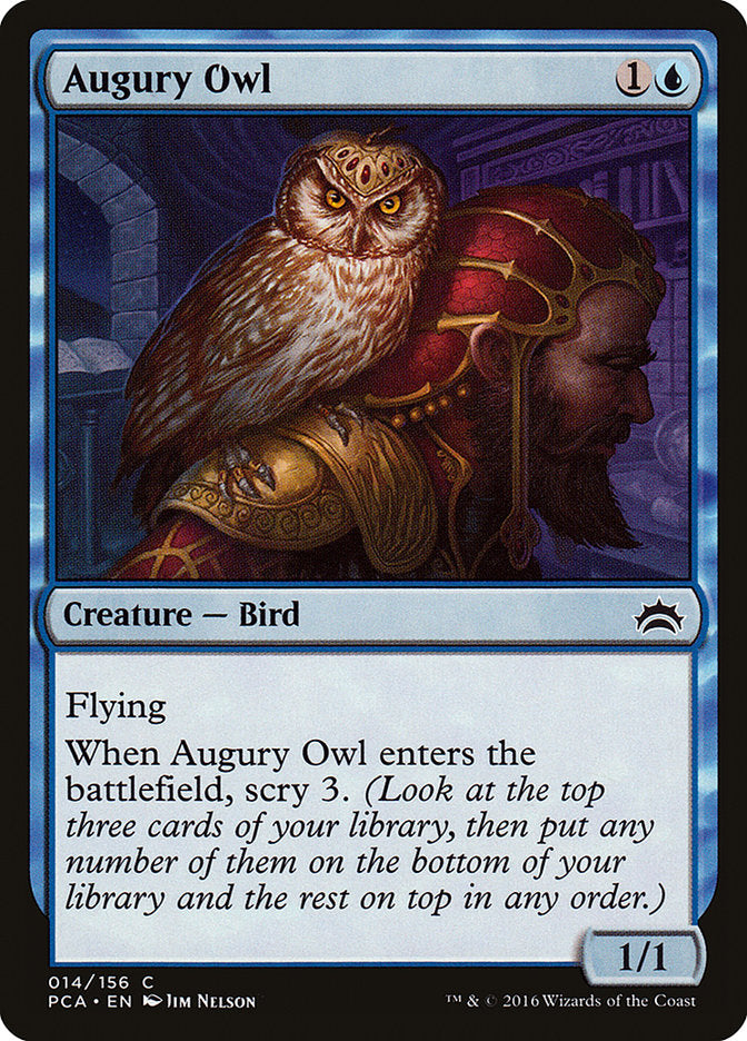 Augury Owl [Planechase Anthology] | Game Haven TX