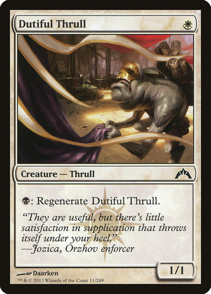 Dutiful Thrull [Gatecrash] | Game Haven TX