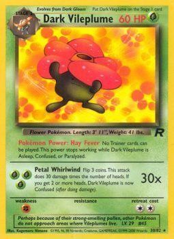 Dark Vileplume (30/82) [Team Rocket Unlimited] | Game Haven TX