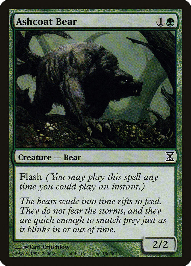Ashcoat Bear [Time Spiral] | Game Haven TX