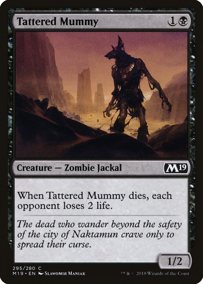 Tattered Mummy [Core Set 2019] | Game Haven TX