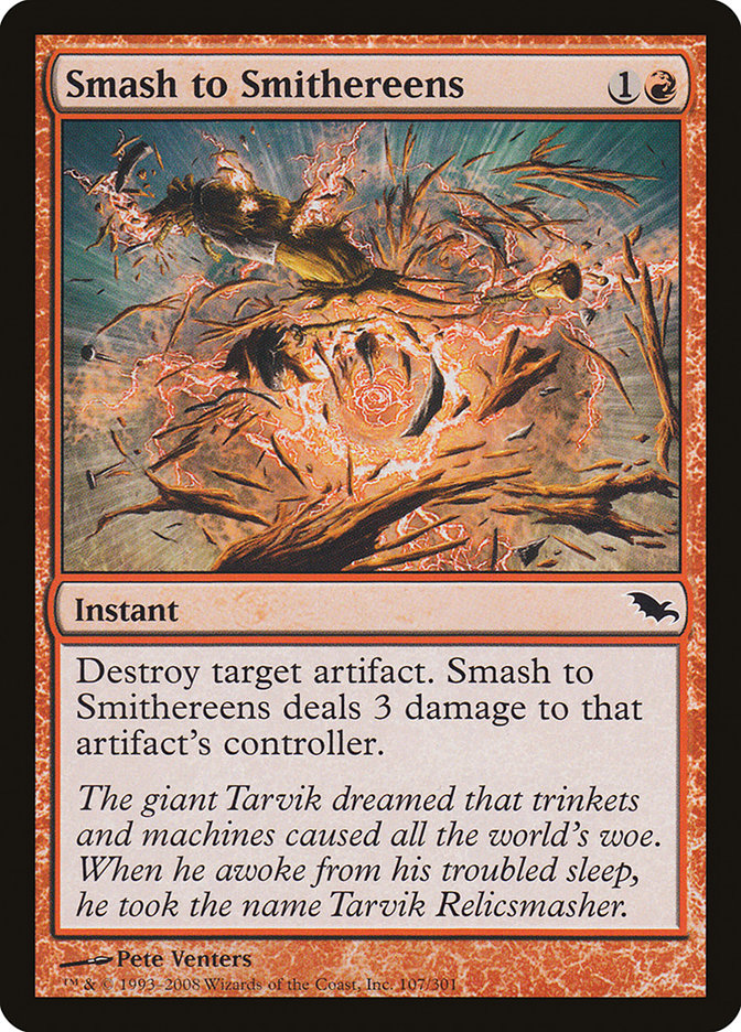 Smash to Smithereens [Shadowmoor] | Game Haven TX