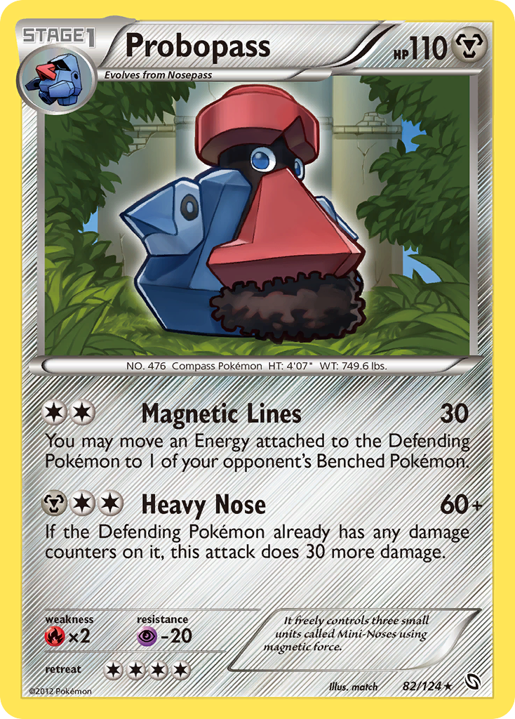 Probopass (82/124) [Black & White: Dragons Exalted] | Game Haven TX