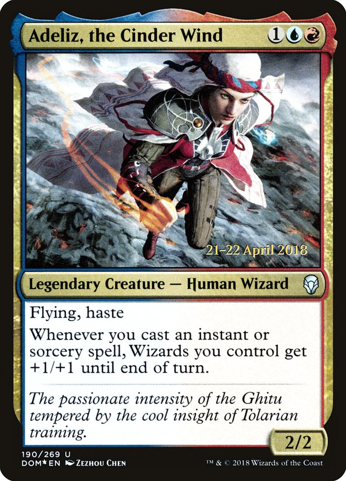Adeliz, the Cinder Wind [Dominaria Promos] | Game Haven TX