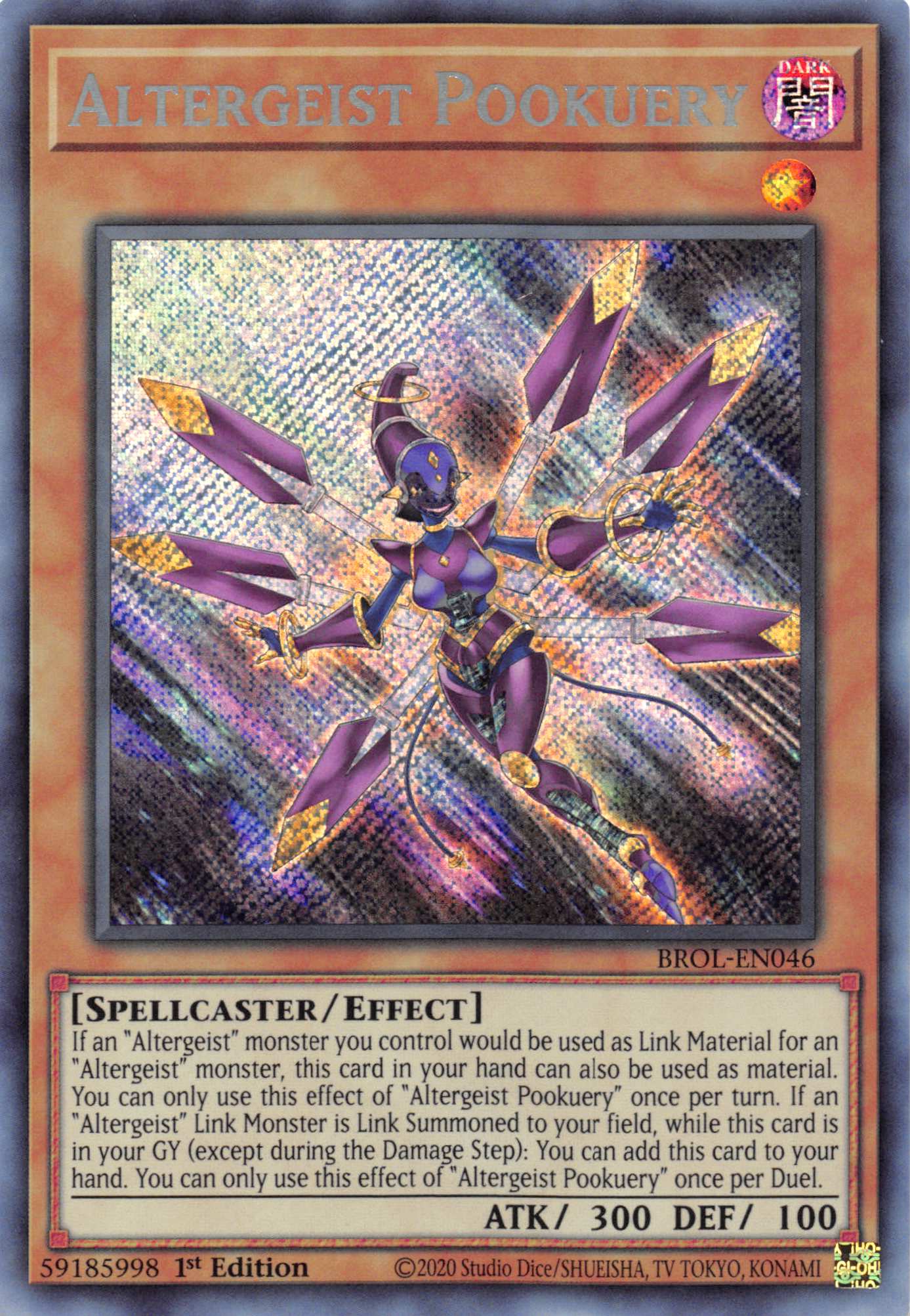 Altergeist Pookuery [BROL-EN046] Secret Rare | Game Haven TX