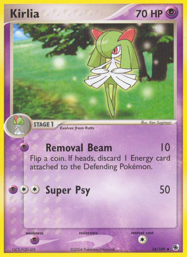 Kirlia (34/109) [EX: Ruby & Sapphire] | Game Haven TX