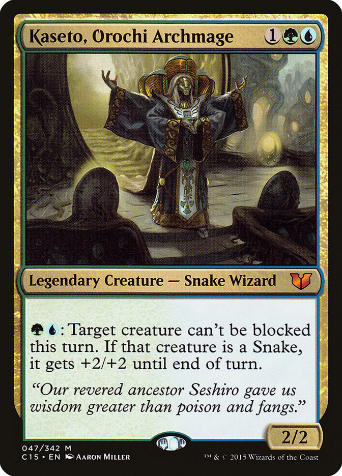 Kaseto, Orochi Archmage [Commander 2015] | Game Haven TX