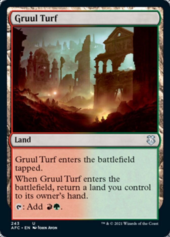 Gruul Turf [Dungeons & Dragons: Adventures in the Forgotten Realms Commander] | Game Haven TX