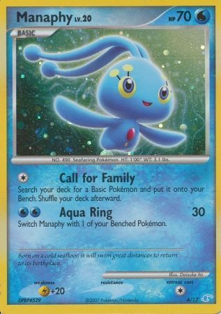Manaphy (4/12) [Diamond & Pearl: Trainer Kit - Manaphy] | Game Haven TX
