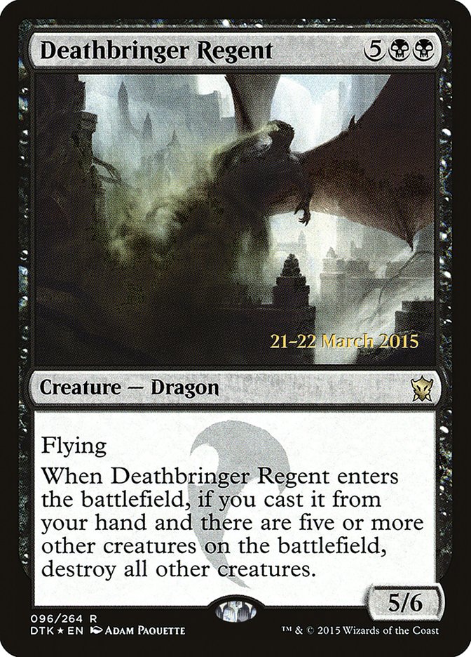 Deathbringer Regent [Dragons of Tarkir Promos] | Game Haven TX