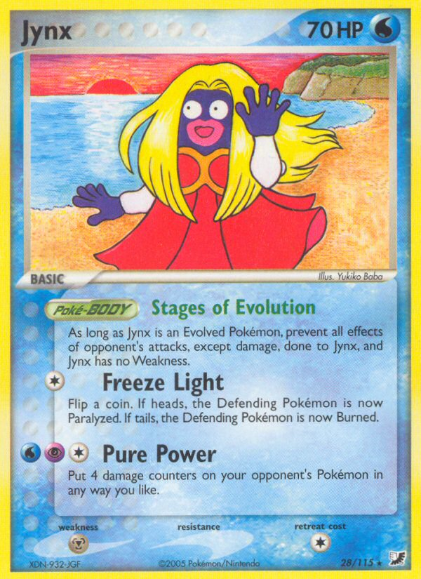 Jynx (28/115) [EX: Unseen Forces] | Game Haven TX