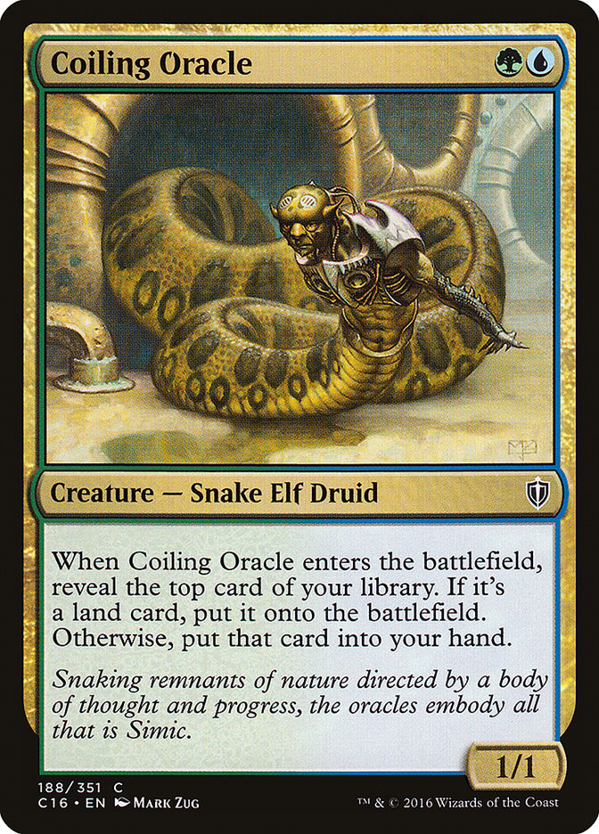 Coiling Oracle [Commander 2016] | Game Haven TX