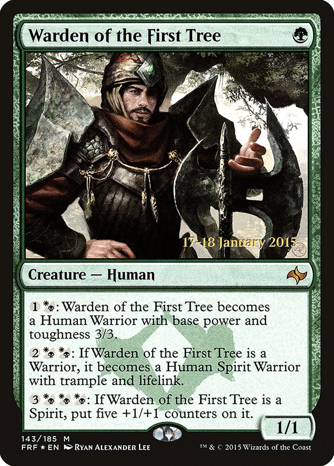 Warden of the First Tree [Fate Reforged Promos] | Game Haven TX