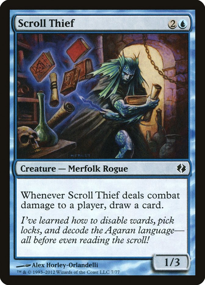 Scroll Thief [Duel Decks: Venser vs. Koth] | Game Haven TX