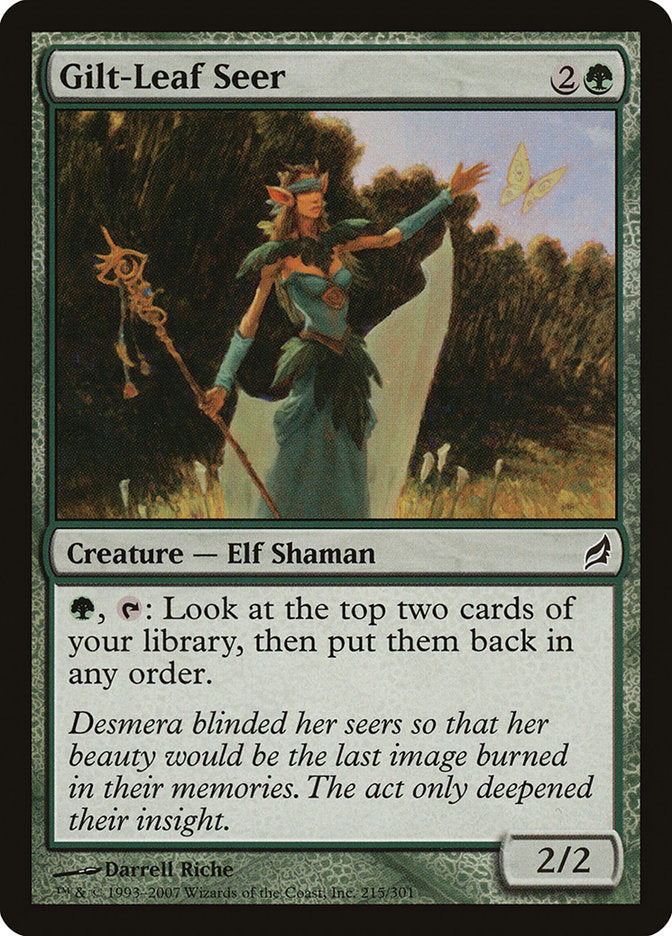 Gilt-Leaf Seer [Lorwyn] | Game Haven TX