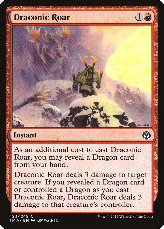Draconic Roar [Iconic Masters] | Game Haven TX