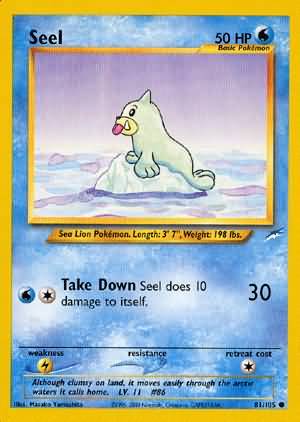 Seel (81/105) [Neo Destiny Unlimited] | Game Haven TX