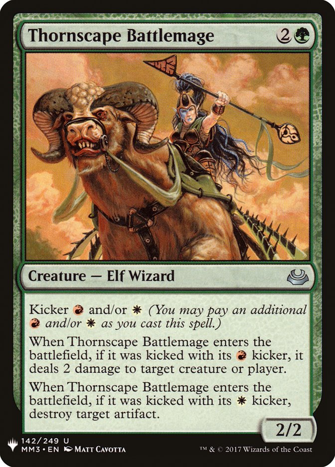 Thornscape Battlemage [Mystery Booster] | Game Haven TX