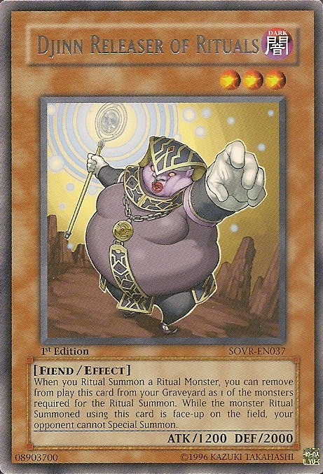 Djinn Releaser of Rituals [SOVR-EN037] Rare | Game Haven TX