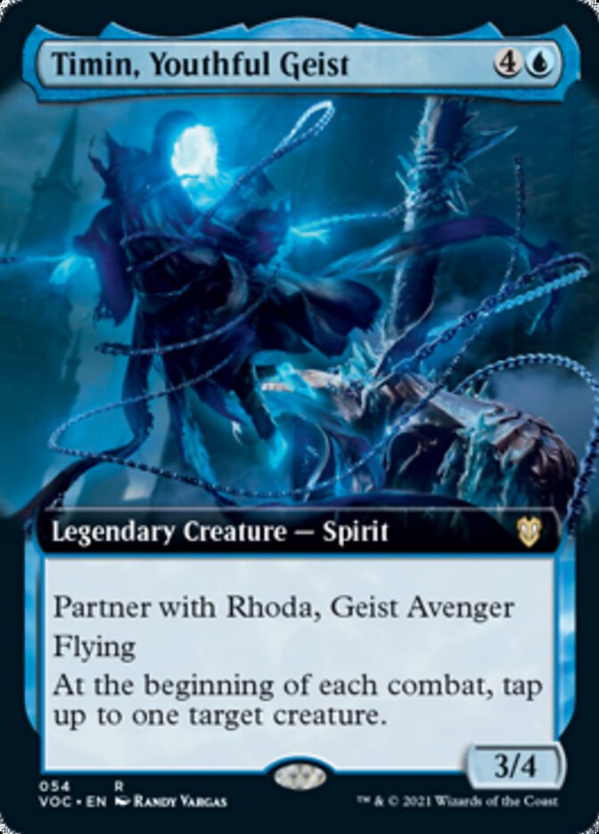 Timin, Youthful Geist (Extended) [Innistrad: Crimson Vow Commander] | Game Haven TX
