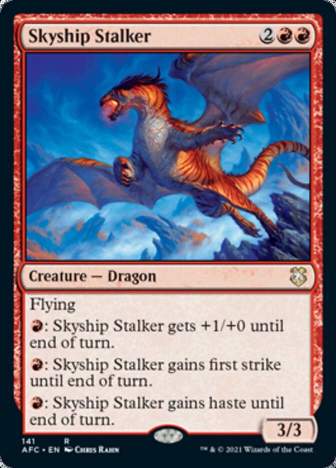 Skyship Stalker [Dungeons & Dragons: Adventures in the Forgotten Realms Commander] | Game Haven TX