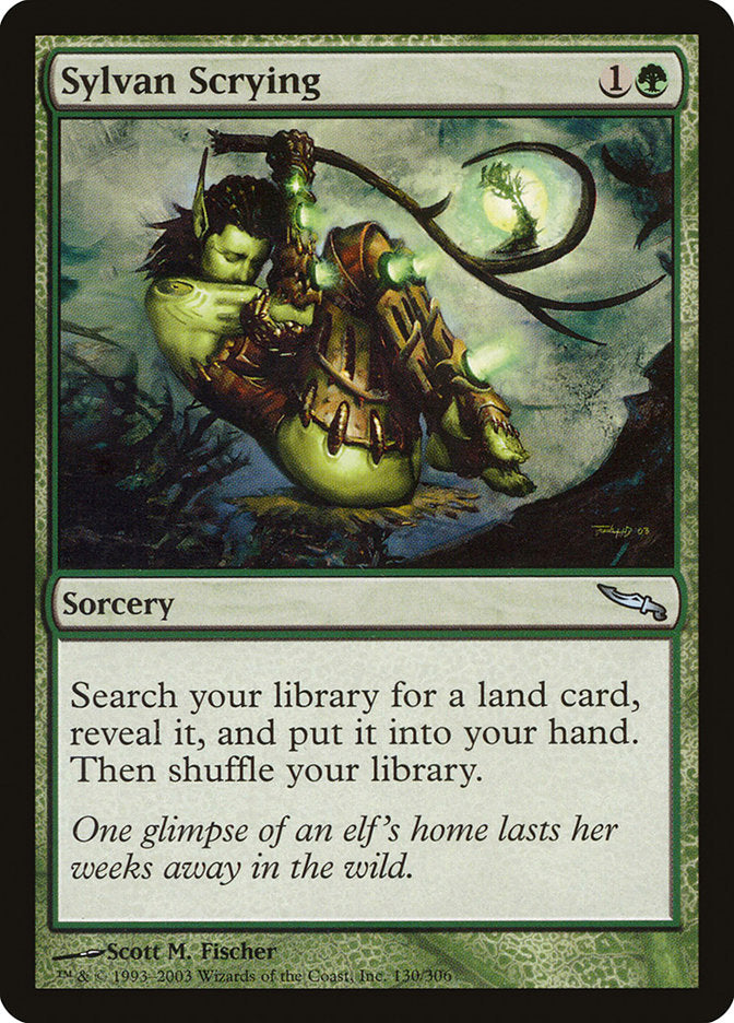 Sylvan Scrying [Mirrodin] | Game Haven TX