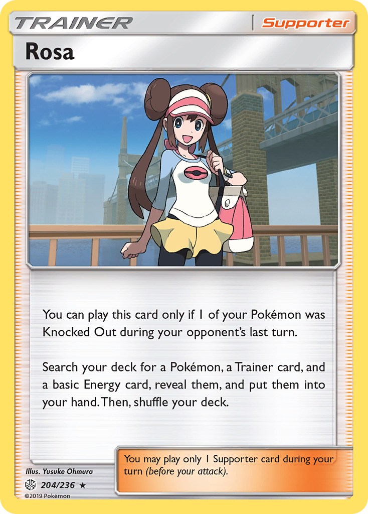 Rosa (204/236) [Sun & Moon: Cosmic Eclipse] | Game Haven TX