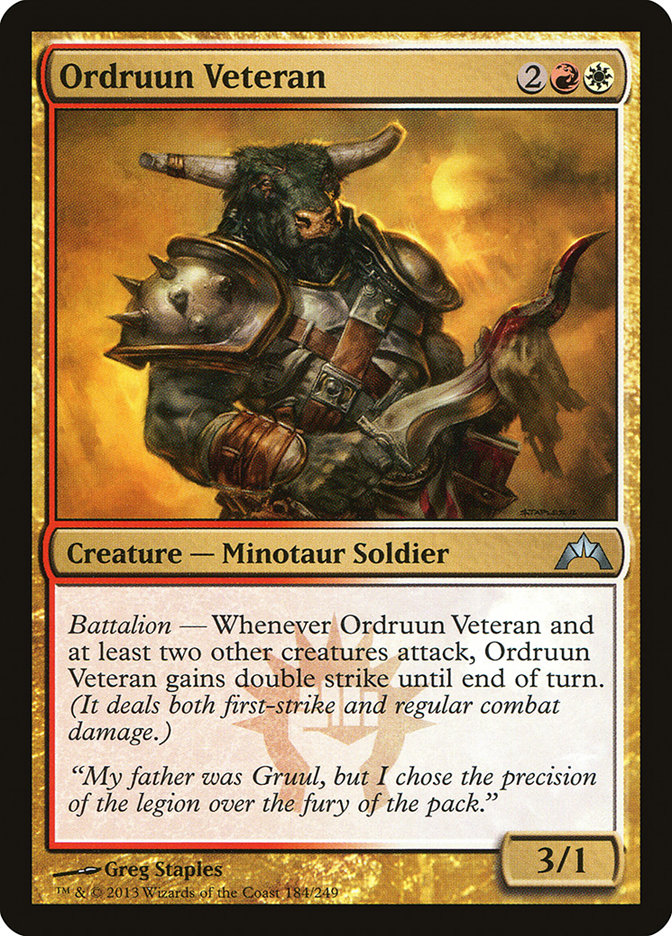 Ordruun Veteran [Gatecrash] | Game Haven TX