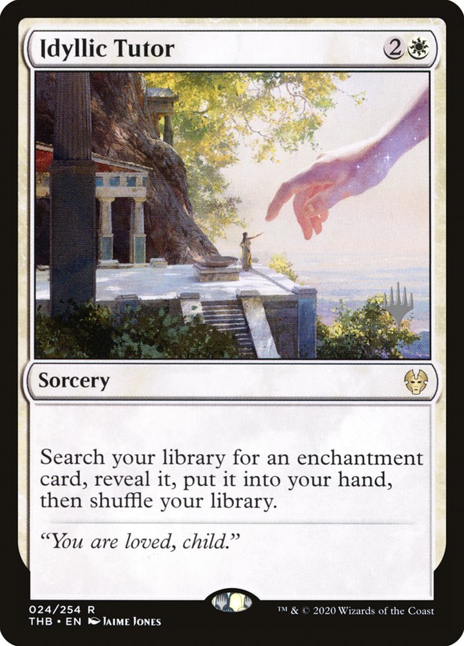 Idyllic Tutor (Promo Pack) [Theros Beyond Death Promos] | Game Haven TX
