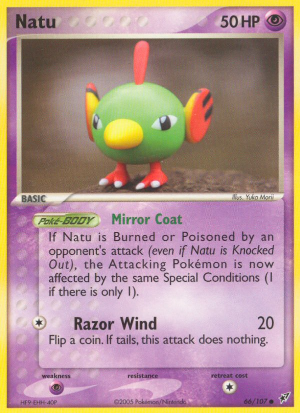 Natu (66/107) [EX: Deoxys] | Game Haven TX