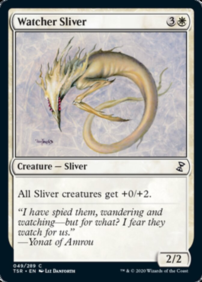 Watcher Sliver [Time Spiral Remastered] | Game Haven TX