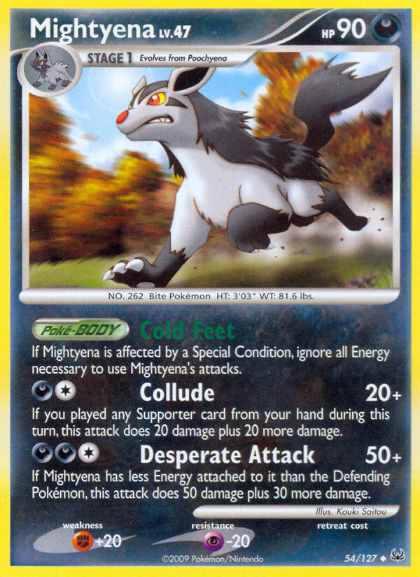 Mightyena (54/127) [Platinum: Base Set] | Game Haven TX