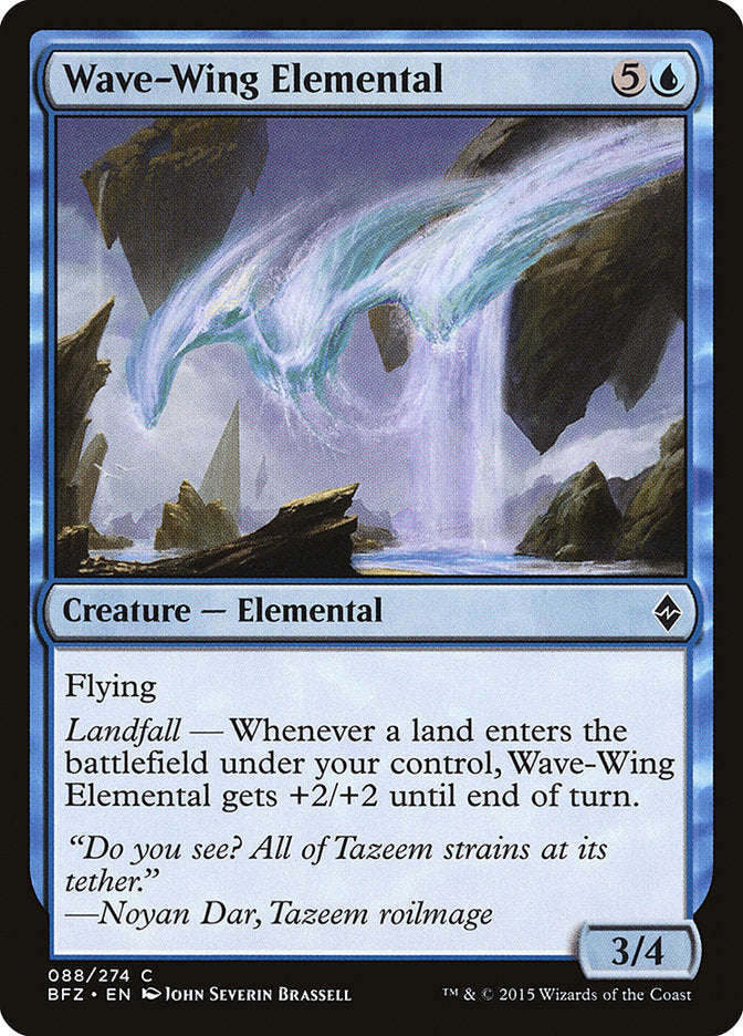 Wave-Wing Elemental [Battle for Zendikar] | Game Haven TX