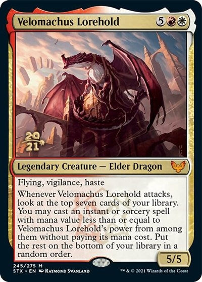 Velomachus Lorehold (Prerelease) [Strixhaven: School of Mages Prerelease Promos] | Game Haven TX