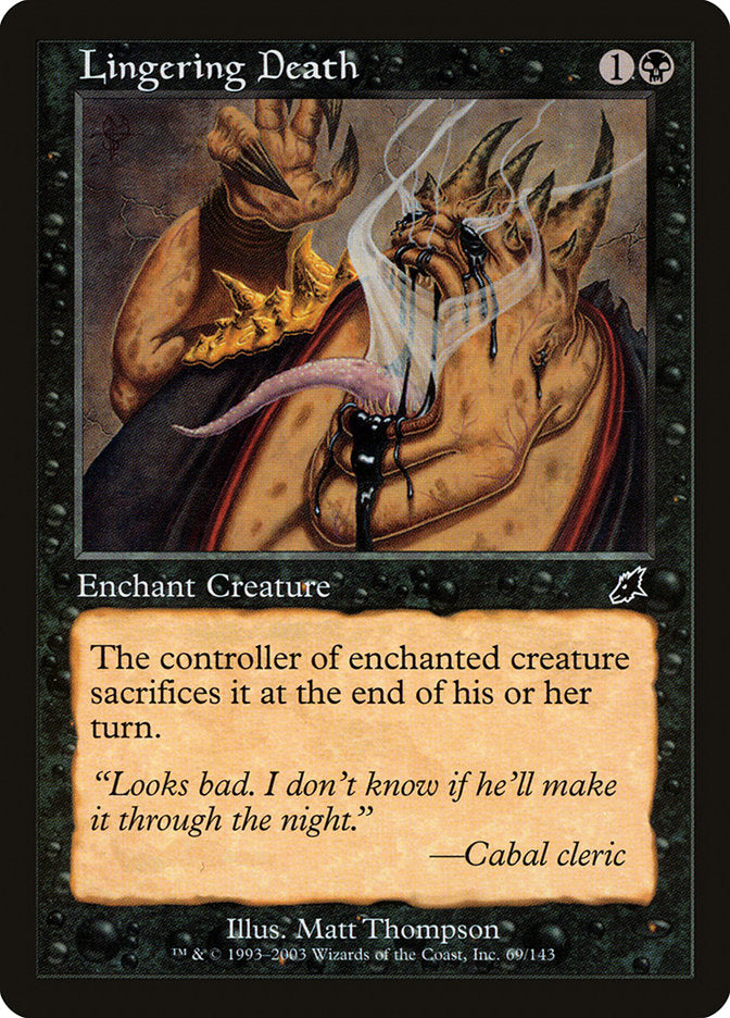 Lingering Death [Scourge] | Game Haven TX