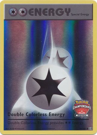Double Colorless Energy (90/108) (Oceania Championship Promo) [XY: Evolutions] | Game Haven TX