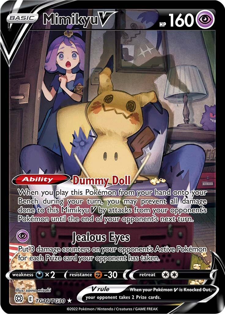 Mimikyu V (TG16/TG30) [Sword & Shield: Brilliant Stars] | Game Haven TX