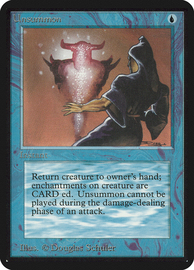 Unsummon [Limited Edition Alpha] | Game Haven TX