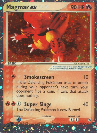 Magmar ex (100/109) [EX: Ruby & Sapphire] | Game Haven TX