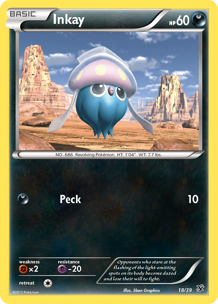 Inkay (18/39) [XY: Kalos Starter Set] | Game Haven TX