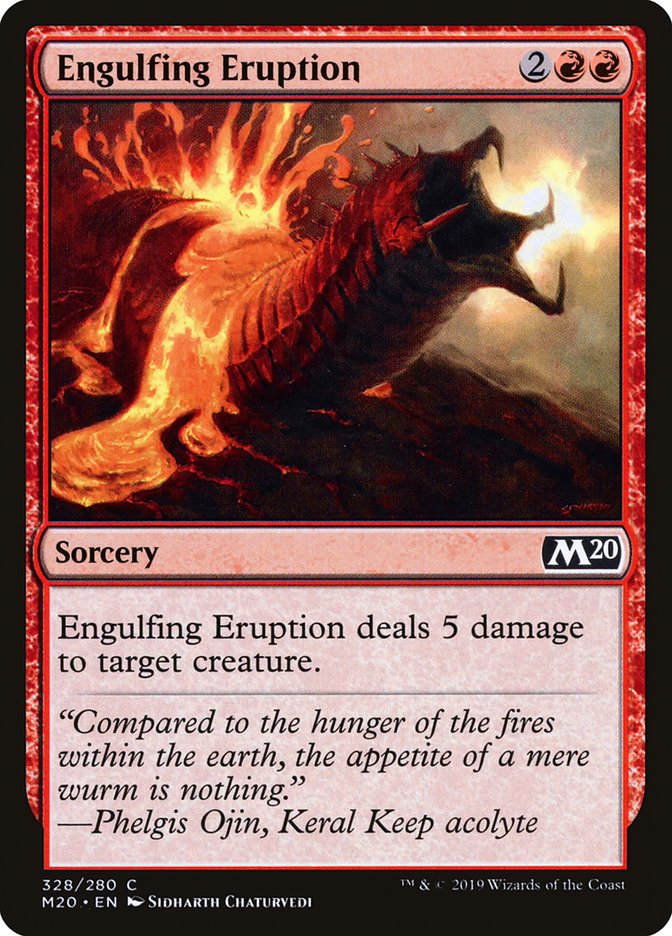 Engulfing Eruption [Core Set 2020] | Game Haven TX