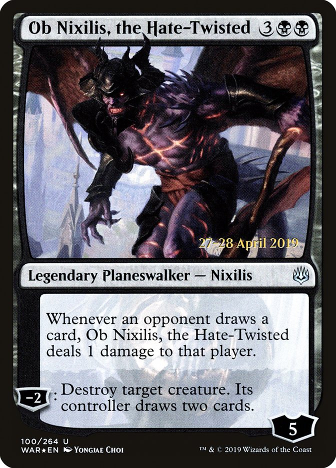 Ob Nixilis, the Hate-Twisted [War of the Spark Promos] | Game Haven TX