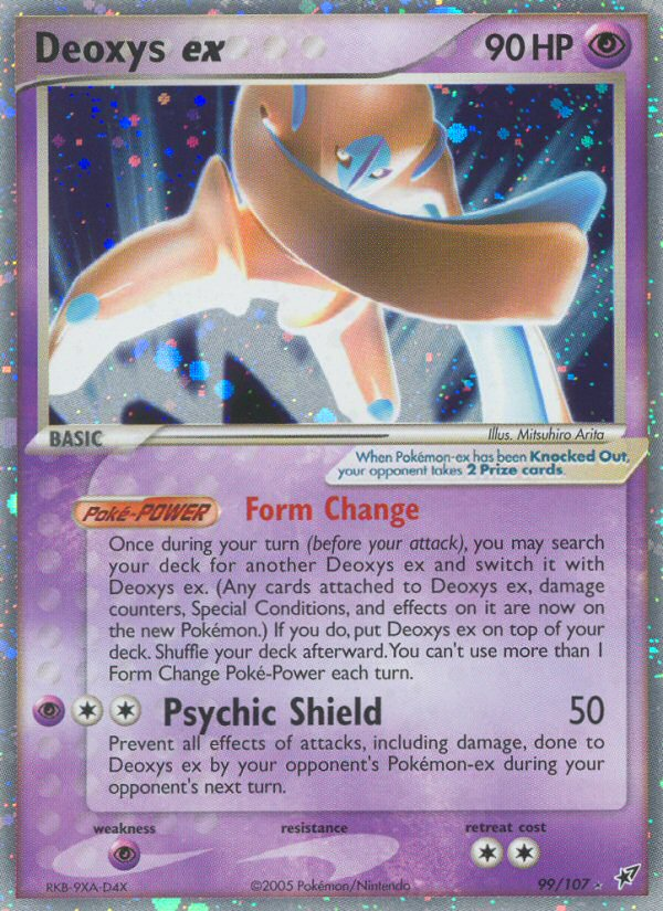 Deoxys ex (99/107) [EX: Deoxys] | Game Haven TX