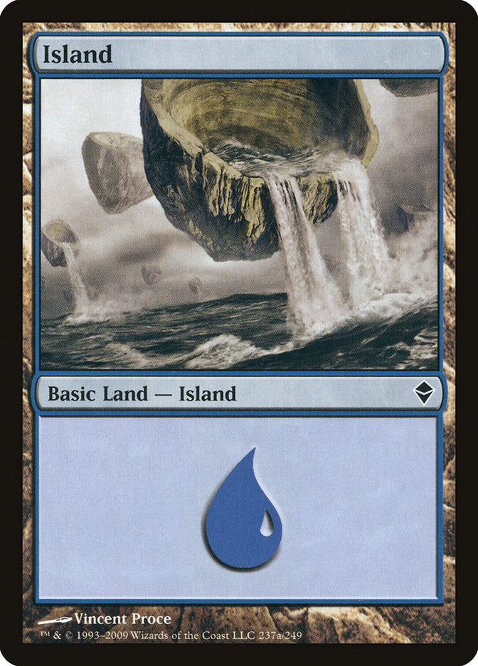 Island [Zendikar] | Game Haven TX