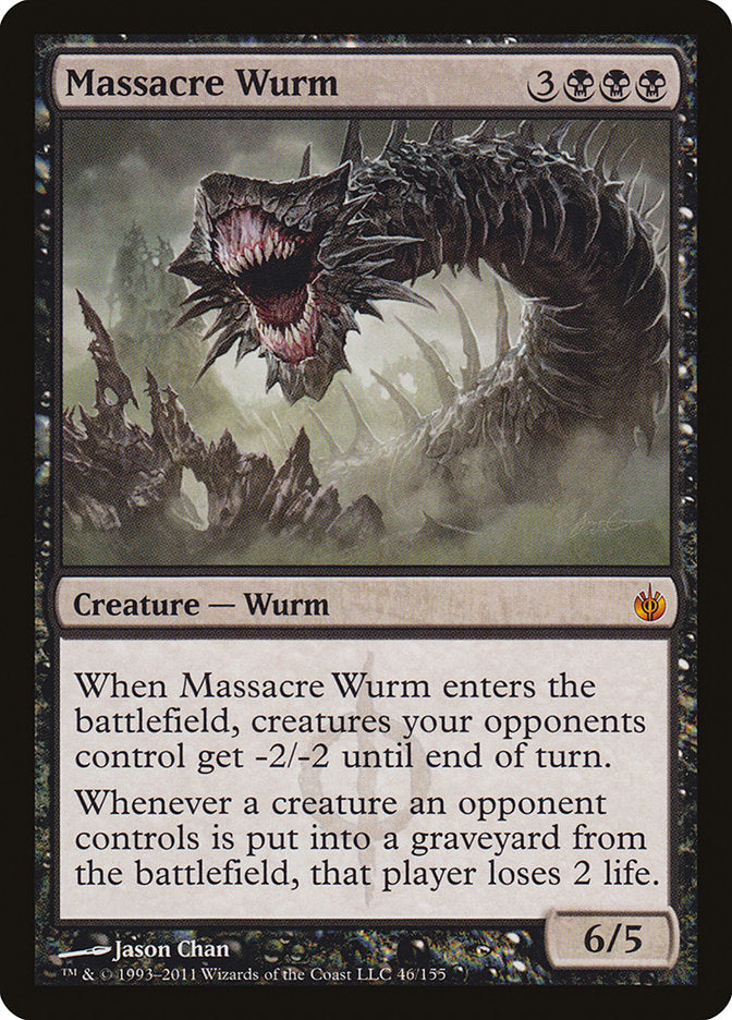 Massacre Wurm [Mirrodin Besieged] | Game Haven TX