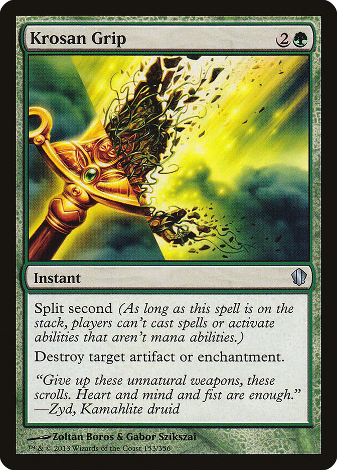 Krosan Grip [Commander 2013] | Game Haven TX
