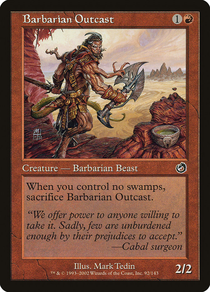 Barbarian Outcast [Torment] | Game Haven TX